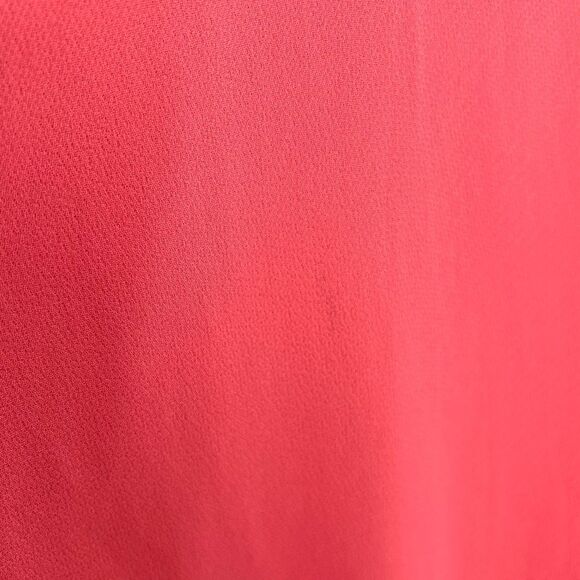 & Other Stories Long Sleeve Semi Sheer Coral Blouse - Picture 3 of 9